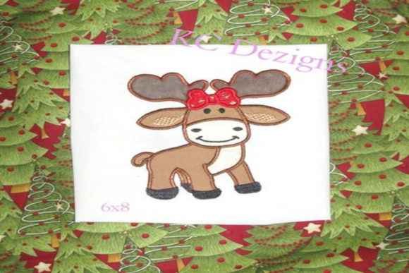 Christmas Moose 03 Review for Apparel Embroidery