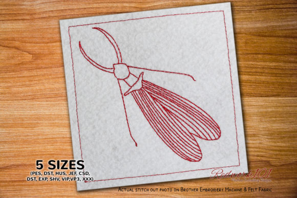 Dobsonfly Embroidery Review: A Bug Design with Big Potential