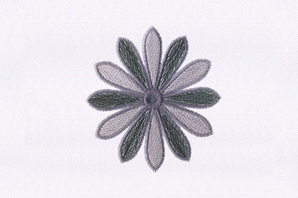 Fanned Out Flower Design Review for Boutique Embroidery Projects