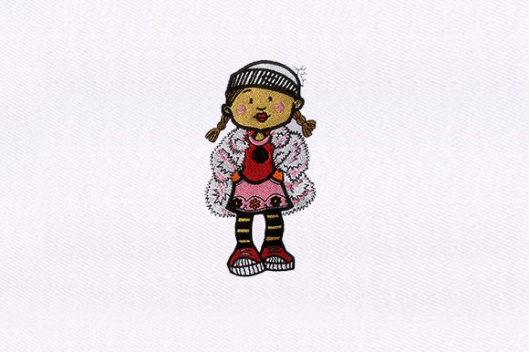 Forward Winter Girl Review for Seasonal Embroidery Projects