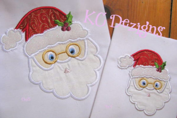 Santa with Glasses: A Seasonal Embroidery Design Review