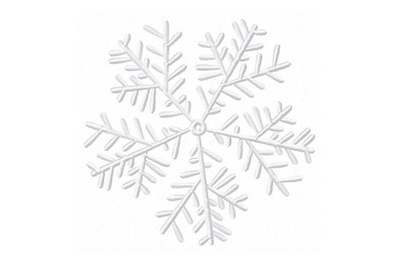 Snowflake New Year Embroidery Design Review