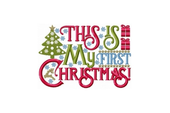 This Is My First Christmas Embroidery Design Review